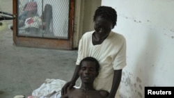 Больной холерой в госпитале. Гаити. 22 октября 2010 года