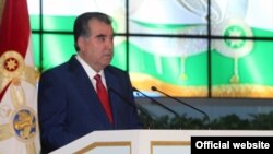 Tajik President Emomali Rahmon (file photo)