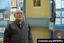 Іван Фясенка ў школьным краязнаўчым музэі