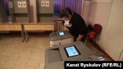 Добуштарды автоматтык түрдө эсептөөчү үкөк. Бишкек шаары. 10-январь, 2021-жыл. Иллюстрациялык сүрөт.