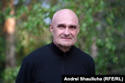 Так Сяргей выглядаў неўзабаве пасьля перасячэньня беларуска-літоўскай мяжы 21 чэрвеня 2025 году