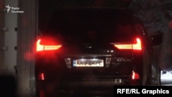 Номерні знаки позашляховика зареєстровані на іншу автівку і мають ознаки номерних знаків прикриття