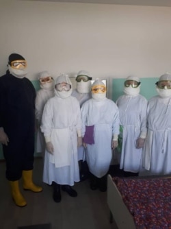 Медики Джалал-Абадской клинической больницы.