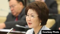Депутат сената парламента Казахстана Светлана Жалмагамбетова. 