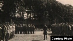 Иллюстрациялык сүрөт. Экинчи дүйнөлүк согуш маалындагы советтик аскерлер. 