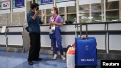 Belarusly türgen Kristina Timanowskaýa, 2021-nji ýylyň 1-nji awgusty
