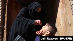 واکسیناسیون پولیو در افغانستان