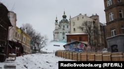 Андріївський узвіз реставрують