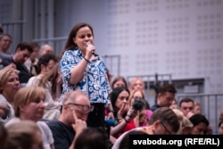 Сустрэча са Сьвятланай Алексіевіч у Варшаве, 16 чэрвеня 2025 году