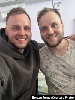 Богдан і Олександр у лікарні