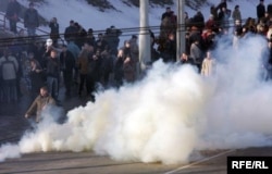 Демонстрація в Мінську. 25 березня 2006 року