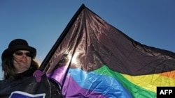 Феминистский митинг в Москве