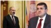 Премьер-министр Армении Никол Пашинян и лидер Карабаха Араик Арутюнян 