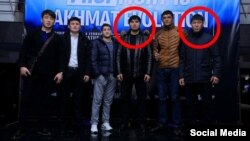 Кылычбек Саркарбаев и Тологон Рахманберди уулу, который обвинил первого в том, что тот выстрелил в него.