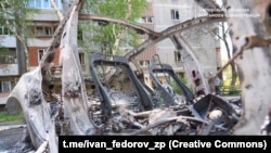 Наслідки удару авіабомби по Запоріжжю 22 квітня 2025 року. Повітряні сили зафіксували 130 керованих авіабомб, які російська армія застосувала протягом доби