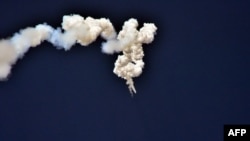 Ракетное испытание в Северной Корее (архивное фото)