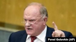 КПРФтин лидери Геннадий Зюганов.