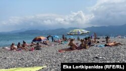 Батумский пляж