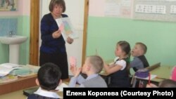 Шабердино мәктәбендә дәрес вакыты