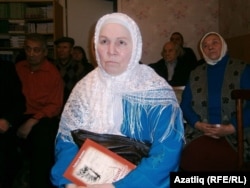 Фәүзия Бәйрәмова чыгыш алдыннан