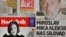 Serbia - The front pages of daily newspapers with the news that the famous actress Milena Radulovic, along with several other girls, reported to the police the owner of the Belgrade School of Acting, Miroslav Mika Aleksic, for sexual harassment. Belgtrade