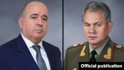 Հայաստանի պաշտպանության նախարար Արշակ Կարապետյան, Ռուսաստանի պաշտպանության նախարար Սերգեյ Շոյգու, արխիվ