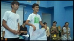 Атфоли солим ва маълули тоҷик дар лагери тобистона ҷамъ омаданд