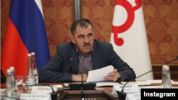 ГIалгIайчоьнан куьйгалхо Евкуров Юнус-Бек.