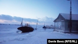 Диксон, городское поселение в Арктике.