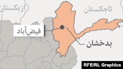 ولایت بدخشان در نقشه افغانستان 