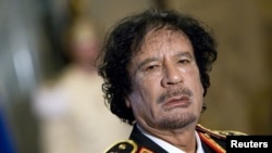 Muammar Kaddafi 2009-njy ýylda.