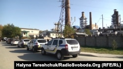 ТЕЦ у Новояворівську під час приїзду представників АРМА і НАБУ 17 жовтня 2018 р.