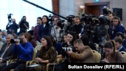 Журналисты Кыргызстана. Иллюстративное фото.