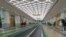 Halkara aeroportunyň binasy. Türkmenistan (Illýustrasiýa suraty)