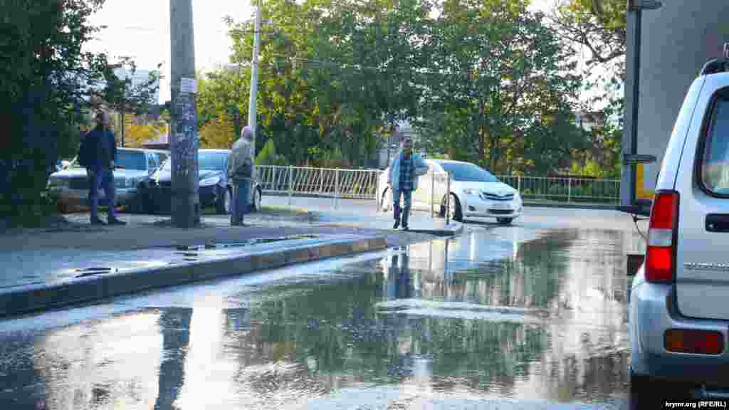 На перехресті вулиць Севастопольської та Залеської