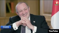 Прэзыдэнт Грузіі Гіёргі Маргвэлашвілі у перадачы «Буйным плянам»