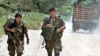 Боевики леворадикальной группировки FARC, Колумбия.