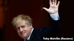 Մեծ Բրիտանիայի վարչապետ Բորիս Ջոնսոնը, Լոնդոն, 28 հոկտեմբերի, 2019թ. 