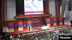 Armenia - The Prosperous Armenia Party holds a congress in Yerevan, 17Mar2012.