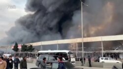 "Eurohome" ticarət mərkəzində baş verən yanğında 13 nəfər xəsarət alıb