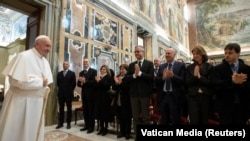 Рим папаси Франциск Ватиканда.