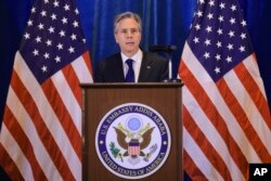 Госсекретарь США Энтони Блинкен