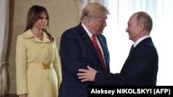 Дональд Трамп и Владимир Путин (архивное фото)