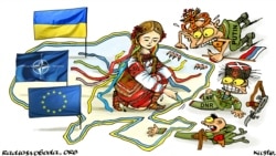 Політична карикатура художника Олексія Кустовського