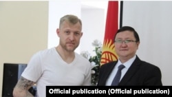 Валерий Кичин жана Кайрат Иманалиев. 