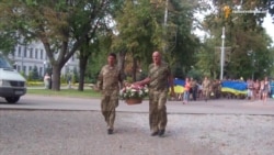 У Дніпропетровську із АТО урочисто зустріли демобілізованих бійців 43-го батальйону