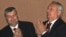 Cənubi Osetiya və Abxaziyanın liderləri Kokoytı və Baqapş Rusiya parlamentinin müraciətini alqışlayır - 25 avqust 2008
