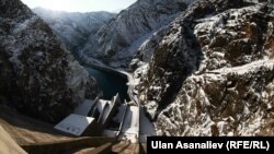 Токтогульский ГЭС.