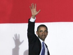 АКШ президенти Б.Обама Жакарта университетинде. 10.11.2010.