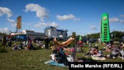 Беженцы на польской границе